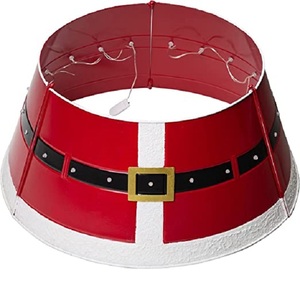 Collar de árbol de Metal decorativo para interior del hogar, adorno de árbol de Navidad Artificial - Product Image 6