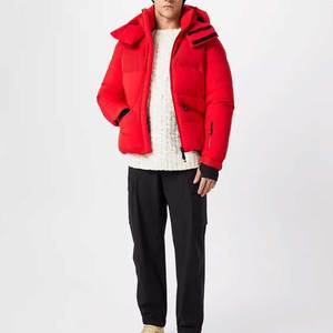 Veste bouffante en duvet de canard de haute qualité pour hommes, streetwear au design personnalisé avec fermeture à glissière épaisse et tendance, manteaux chauds de grande taille - Product Image 3