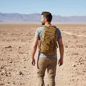 Sac Tactique Grande Capacité Orion avec Système Molle, Poignée Détachable, Fermeture Éclair Antivol pour Sports de Jour, Cyclisme, en Nylon Oxford Durable - Product Image 2