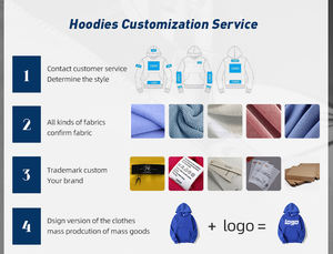 Fabricant de sweat à capuche sweat à capuche en polyester uni avec un nouveau style bon meilleur prix sweats à capuche unis violets - Product Image 4