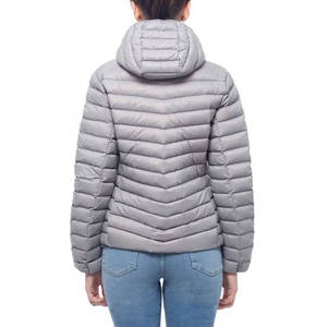 Chaqueta Acolchada de Color Sólido para Mujer, Más Vendida, con Logotipo Bordado Personalizado, Otoño Invierno, la Mejor Chaqueta Tejida Transpirable al Por Mayor - Product Image 2