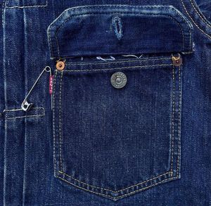 Vente en gros veste en jean unie hommes bleu denim mode veste en jean vieilli hiver - Product Image 6