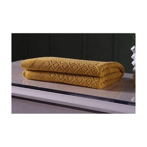 Serviette de bain de haute qualité en coton biologique 100% de golf brodé et brillant certifié GOTS Extra Large à absorption rapide et séchage rapide - Product Image 6