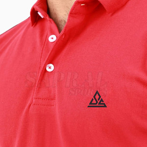เสื้อยืดโปโลสำหรับผู้ชายแบบปกติระบายอากาศได้แห้งเร็วด้วยผ้าฝ้าย100% หรือเส้นใยไม้ไผ่ - Product Image 5