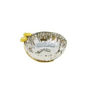 Bol à nourriture de luxe en acier inoxydable poli miroir avec design élégant, parfait pour les mariages et les événements Ustensiles de cuisine - Product Image 1