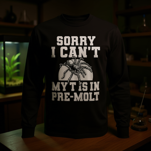 Camiseta de manga larga de tarántula, camiseta promocional de tarántula pre-molteo - Product Image 3