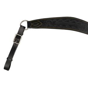 Pechera para Caballo con Logotipo Personalizado, Estilo Occidental, Cuero Genuino, Placa de Pecho con Conchos Plateados, Nudos de Cuero Crudo, Equipo Ecuestre de la India - Product Image 5