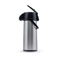 Termo de agua al vacío Bebidas calientes Termo Airpot duradero Anti-desbordamiento y resistente a fugas