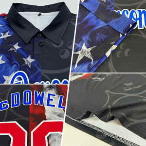 Haute qualité 90% polyester grande taille classique polo à trois boutons pour hommes grands et grands OEM vente en gros logo personnalisé broderie - Product Image 6