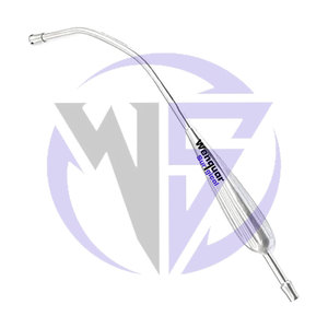 Paquete de Tubos de Succión Yankauer, Autoclavables, Instrumentos Quirúrgicos de Acero Inoxidable - Product Image 4