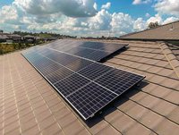 Support de montage solaire pour toit, structure de fixation réglable pour panneaux photovoltaïques, crochets pour toit en tuiles plates