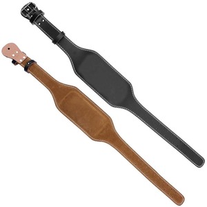 Ceinture d'haltérophilie de 6 pouces avec logo personnalisé Ceintures de gymnastique rembourrées en cuir - Product Image 3