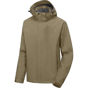 High Quality Lightweight Nylon <b>Jacket</b> for Men Breathable Waterproof <b>Smart</b> Casual Style Custom Front for Spring OEM Service - Product Image 2