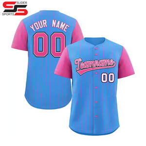 Venta al por mayor, ropa de béisbol y softbol, camiseta Unisex de secado rápido, camisetas, ropa de béisbol y softbol, impresión por sublimación - Product Image 1
