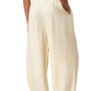Pantalones Anchos con Cordón para Mujer, Corte Holgado, Estilo Casual, Ligeros y Cómodos para Uso Diario - Product Image 2