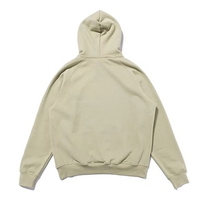 Casual Style Plus-Size 100% Cotton Fleece <b>Lightweight</b> <b>Hoodies</b> Breathable Winter Wear High Quality Solid Pattern Hooded - Product Image 3