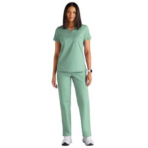 Nuevo Uniforme Médico para Enfermeras, Ropa de Trabajo para Hospital, Duradera, Cómoda, Ajuste Personalizado, Fabricante OEM de Marca Privada - Product Image 2