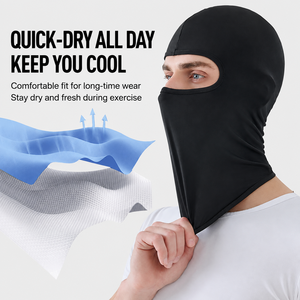 Custom Printed Cooling Sun Protection Quick Dry Elastic Cooling Bicycle Protection Motorcycle Cycling <b>Cap</b> Face Mask Balaclava - Product Image 4