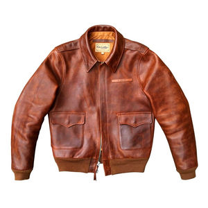 Chaquetas de cuero Hombres Otoño Estilo popular Hombres Chaqueta de cuero Venta al por mayor Moda Cool Zipper Pu Chaquetas de cuero para hombres - Product Image 6