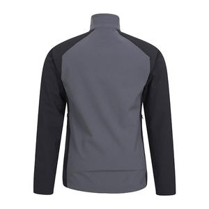 แจ็กเก็ตนันลมสำหรับผู้ชายเสื้อซอฟต์เชลล์สำหรับผู้ชายสีพื้น - Product Image 3