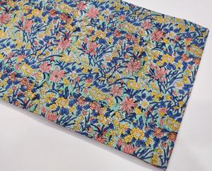 ผ้าฝ้ายเนื้อผ้าระบายอากาศได้ดีจาก100% ผ้าฝ้ายทำมือพิมพ์ลายบล็อกเป็นมิตรต่อสิ่งแวดล้อมแบบดั้งเดิมมรดกทางวัฒนธรรม - Product Image 3