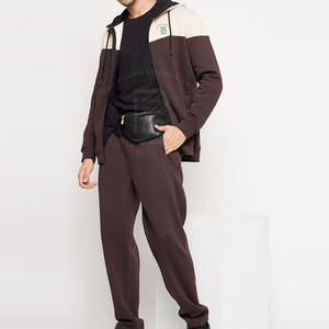 Survêtement de sport d'hiver respirant 100 % coton pour homme, grande taille, style décontracté, idéal pour l'entraînement - Product Image 4