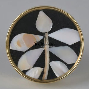 Boutons de tiroir en incrustation de nacre minimalistes élégants pour commodes et armoires-Durable et écologique Tradebyd - Product Image 2