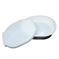 Conteneur en plastique PP recyclable de 6 oz avec couvercle, impression IML, pour crème au fromage douce, crème de noisettes, chocolat, scellage à chaud, forme personnalisée