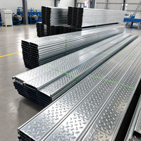 Planchers métalliques emboîtables 200*40 pour maisons modulaires et bâtiments conteneurs – Panneaux en acier à assemblage rapide