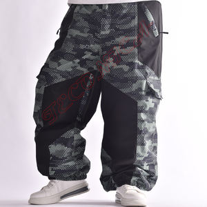 Pantalones de esquí de alta calidad para hombre, invierno profesional, para exteriores, impermeables y resistentes al viento con cierre de cremallera, suministro directo de fábrica - Product Image 1