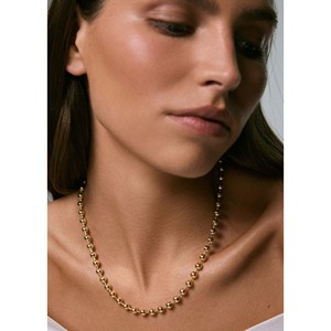 สร้อยคอแฟชั่นแบบโซ่ลูกปัด Bold Gia สร้อยคอแบบซ้อนหลายชั้น - Product Image 1