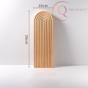 Plateau de service en bois avec une finition artisanale raffinée, améliore la présentation de la table - Product Image 6