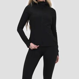 Chaqueta Cortavientos Impermeable de Diseño Nuevo para Mujer, Estilo Urbano, Nailon de Secado Rápido, Transpirable y Ecológica con Servicio OEM - Product Image 2