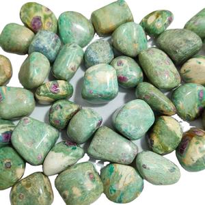 Venta al por mayor de piedras preciosas sueltas de alta calidad personalizado natural fucsita cabujón caído forma mixta accesorios de joyería - Product Image 2