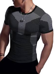 MMA Training Rash Guard Camiseta de agarre duradera con ajuste elástico Clasificado BJJ Rash Guard Top de manga larga Fightwear - Product Image 4