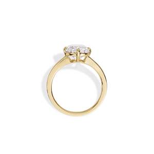Bague de fiançailles Esther en diamant de laboratoire taille Old Mine - Product Image 2