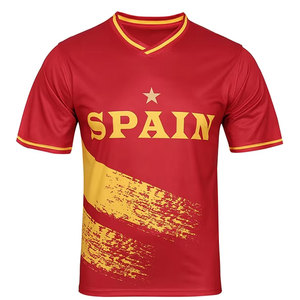 Uniformes de Fútbol de Alta Calidad a Precio Económico, Camisetas Personalizadas Unisex para Equipos, 100% Poliéster con Impresión por Sublimación - Product Image 1
