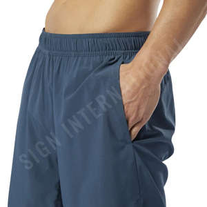 Pantalones Cortos Deportivos Personalizados al por Mayor, Ropa Informal de Lona 100% Algodón, Bolsillos, Cintura Media, Cordón Ajustable, Puños, Secado Rápido, Ecológicos - Product Image 4