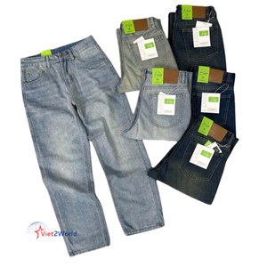 Pantalon sarouel droit en denim brillant de haute qualité pour femmes à la mode Style formel des fabricants du Viet Nam à un prix avantageux - Product Image 3