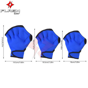 Gants de football sportifs durables à séchage rapide, doigts complets, extensibles, antidérapants, fermeture à enfiler, personnalisables, en polyester - Product Image 3