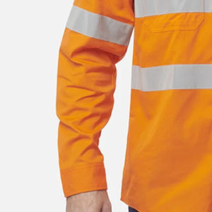 Anti Wrinkle <b>Men</b> Safety Shirt Premium Quality Casual Wear Hot Sale Latest Designs Hot sale Safety Shirt With Custom Logo/Color - Product Image 6