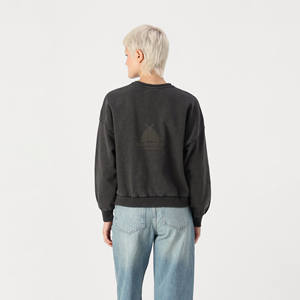 Sudadera con Capucha Lavada de Invierno a la Moda para Hombre/Mujer, Personalizable con Estampado de Patchwork, Cómoda, Duradera, 100% Algodón Felpa - Product Image 3