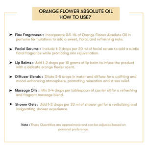 Aceite Absoluto de Flor de Naranja, Producto Cítrico Fresco - Product Image 5