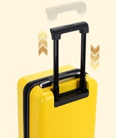 Valise à roulettes pour enfants de 18 pouces, motif dessin animé, en ABS+PC, design personnalisé, avec serrure, impression 3D, bagage cabine, vente en gros