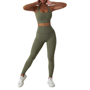 Vêtements de sport pour femmes sur mesure en gros, ensembles de yoga, vêtements de sport pour femmes, ensembles de yoga de haute qualité, taille élastique - Product Image 1