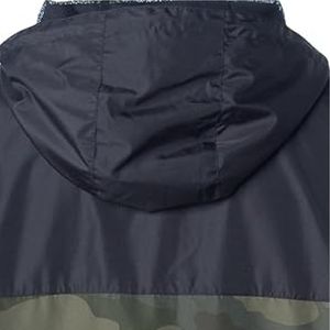 Chaqueta de nailon ligera de nailon 2025 de alta calidad 100%, chaqueta cortavientos transpirable impermeable con capucha - Product Image 5