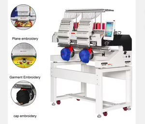 Máquina de Bordar Computarizada de 2 Cabezas LISTA PARA USAR, Máquina de Bordar Computarizada de Aguja Plana - Product Image 2