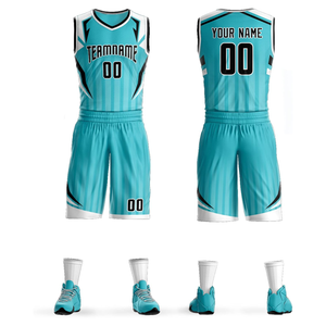 Camiseta de baloncesto reversible personalizada para jóvenes, pantalones cortos, ropa deportiva de talla XS, transpirable con logotipo de número de nombre impreso - Product Image 2