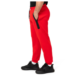 Pantalon de survêtement doublé de molleton doux décontracté pour hommes de qualité supérieure avec ceinture à cordon et poignets côtelés pour toutes les saisons. - Product Image 6