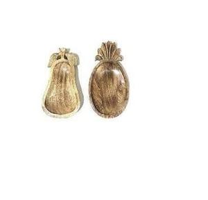 Plateau et assiette en bois Feuille de bois naturel Assiette à thé Plats de mode créatifs Plat à sushi en bois massif - Product Image 5